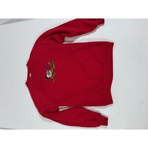 Vintage Jerzees 90s Crew Neck Bird Embroidery Made in USA